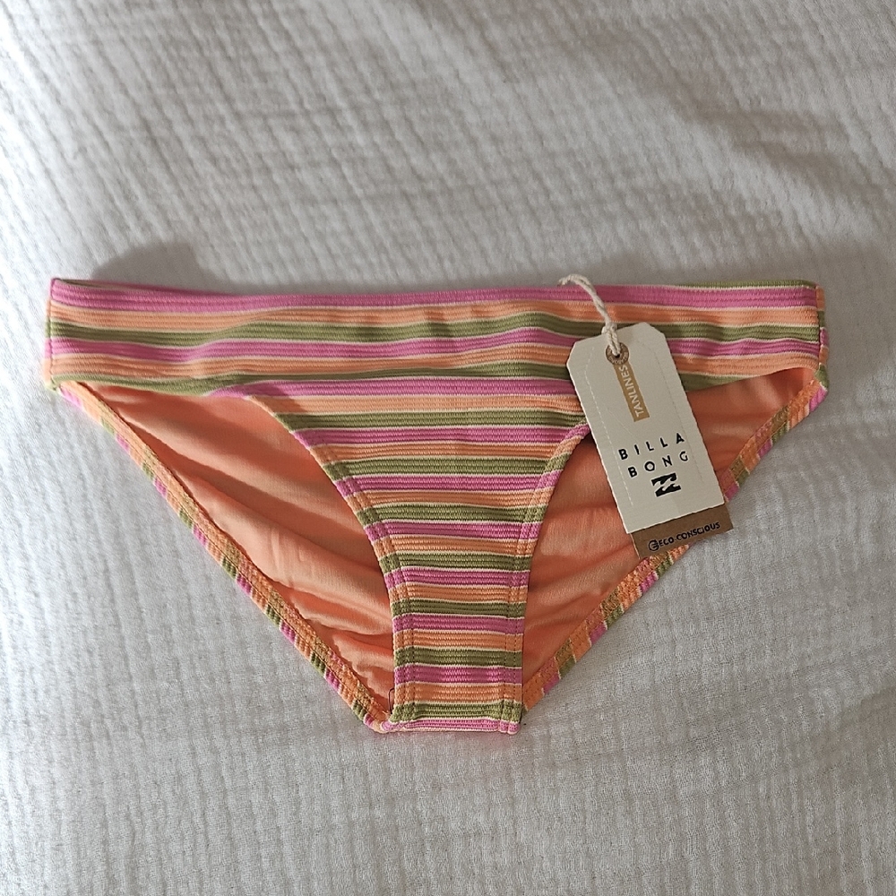 Billabong Vibrant Striped Bikini Bottom